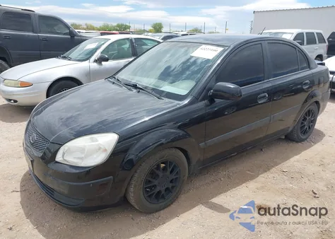 2006 Kia Rio Lx из США, поврежденный, VIN KNADE123166160696